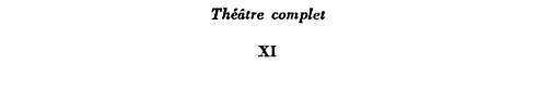 Cover of Théâtre complet