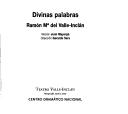 Cover of Divinas palabras