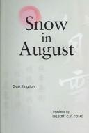 Cover of Snow in August