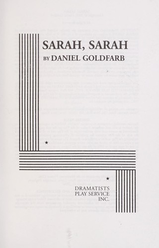 Cover of Sarah, Sarah