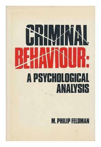 Cover of Criminal behaviour
