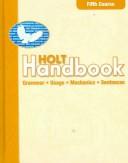 Cover of Holt Handbook