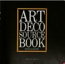 Cover of Art deco source book