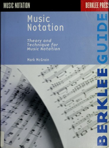 Cover of Music notation