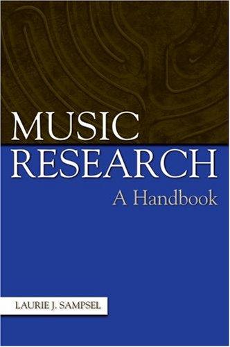 Cover of Music research