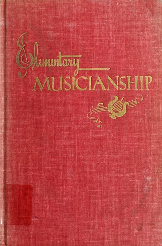 Cover of Elementary musicianship