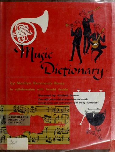 Cover of Music dictionary