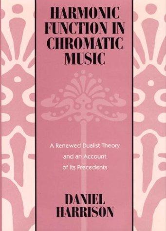 Cover of Harmonic function in chromatic music