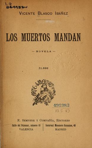 Cover of Los muertos mandan