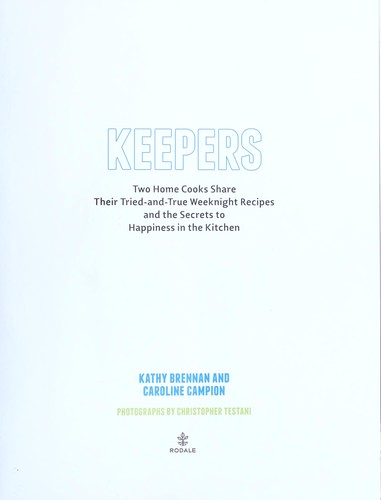 Cover of Keepers