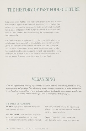 Cover of Veggie fast food