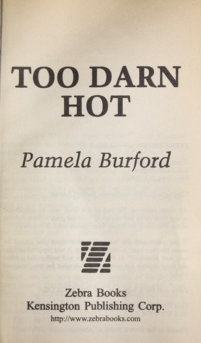 Cover of Too darn hot