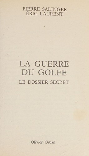 Cover of La guerre du Golfe