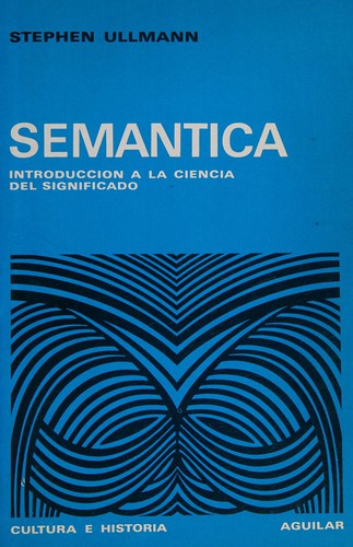 Cover of Semántica