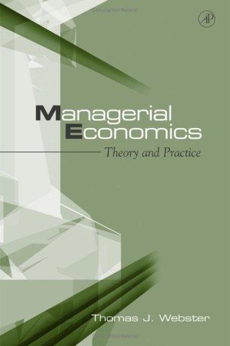 Cover of Managerial economics