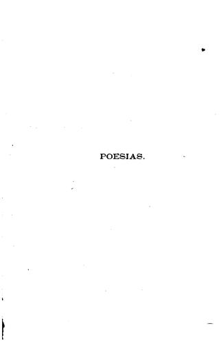 Cover of Poesías
