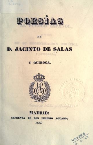 Cover of Poesías