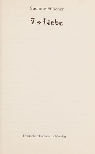 Cover of 7 x Liebe