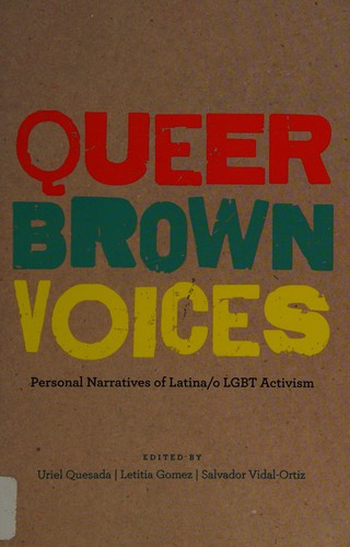 Cover of Queer brown voices