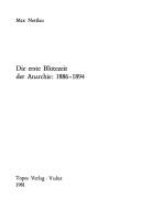 Cover of Geschichte der Anarchie