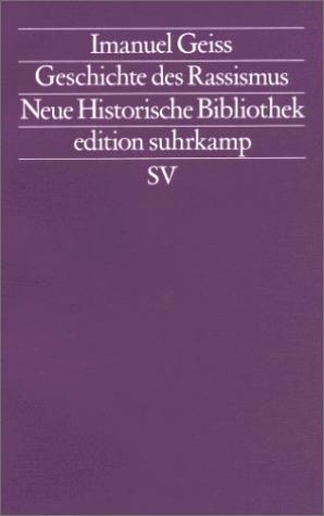 Cover of Geschichte des Rassismus
