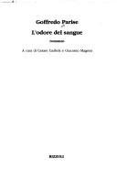 Cover of L'odore del sangue
