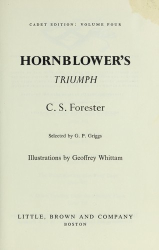 Cover of Hornblowers triumph