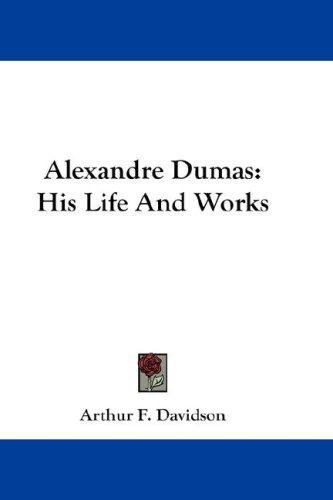 Cover of Alexandre Dumas