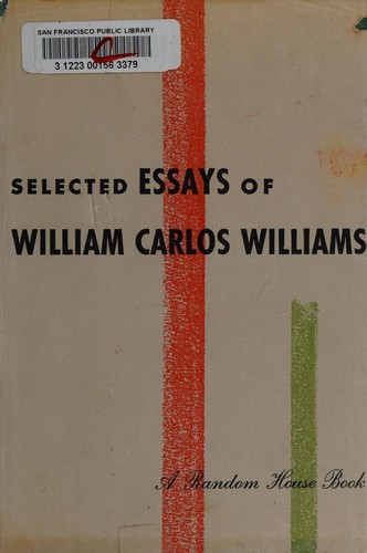 Cover of Selected essays