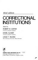 Cover of Correctional institutions