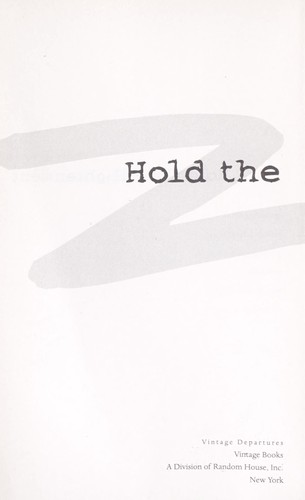 Cover of Hold the enlightenment