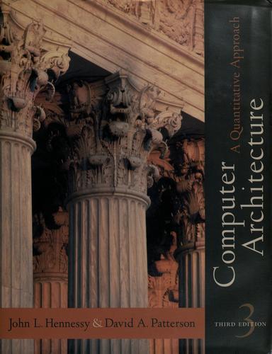 Cover of Computer architecture