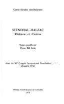 Cover of Stendhal-Balzac