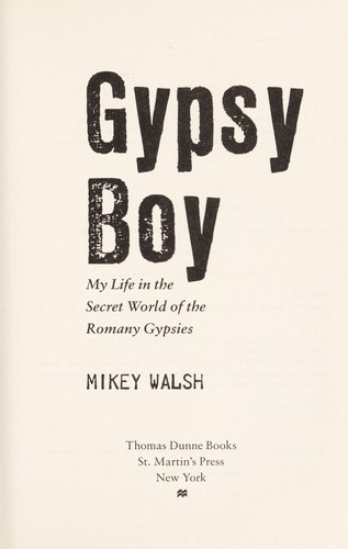 Cover of Gypsy boy