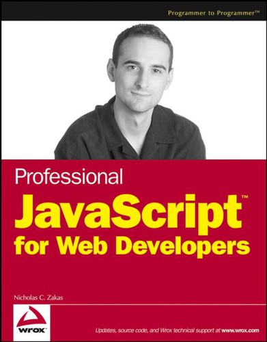 Cover of Professional JavaScript for Web developers