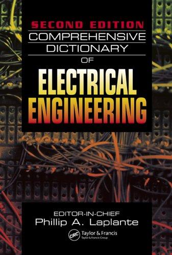 Cover of Comprehensive Dictionary of Electrical Engineering