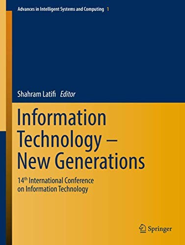 Cover of Information Technology - New Generations