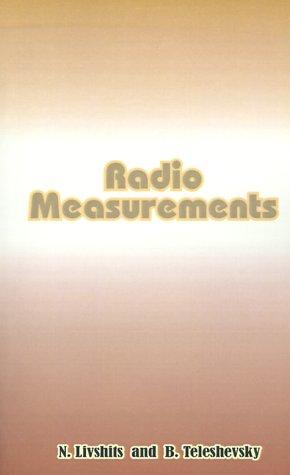 Cover of Radio Measurements
