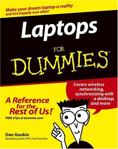Cover of Laptops For Dummies (For Dummies (Computer/Tech))