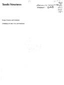 Cover of Tensile structures