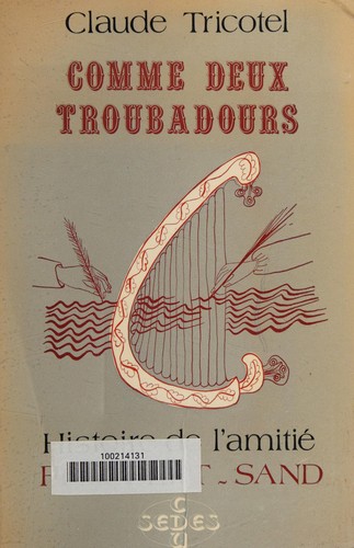 Cover of Comme deux troubadours