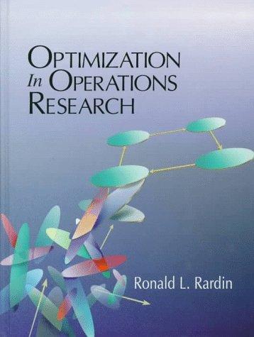 Cover of Optimization in operations research