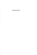 Cover of Les mots de Proust