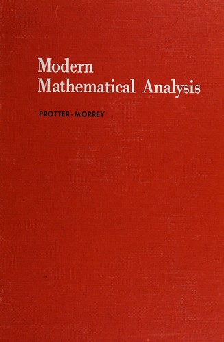 Cover of Modern mathematical analysis