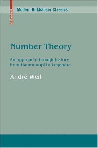 Cover of Number Theory