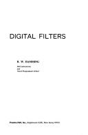 Cover of Digital filters