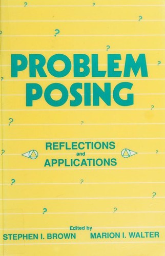 Cover of Problem posing
