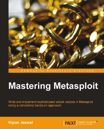 Cover of Mastering Metasploit