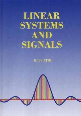 Cover of Linear systems and signals