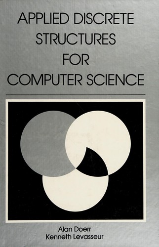 Cover of Applied discrete structures for computer science